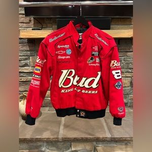 Authentic Dale Earndhardt #8 Budweiser Jacket